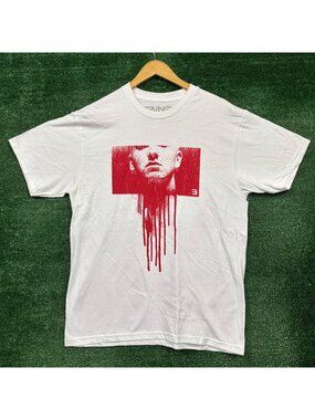 Eminem Marshall Mathers and Slim Shady Detroit Chainsaw Massacre T-Shirt Large
